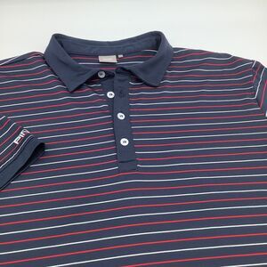 Ping Mens Sensor Cool Short Sleeve Polo‎ Blue Striped Size XL